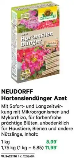 Lagerhaus NEUDORFF Hortensiendünger Azet Angebot