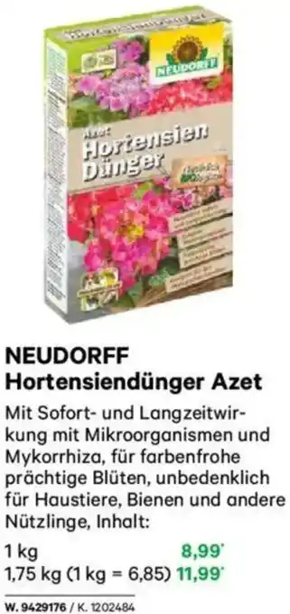 Lagerhaus NEUDORFF Hortensiendünger Azet Angebot