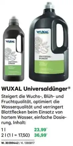 Lagerhaus WUXAL Universaldünger Angebot