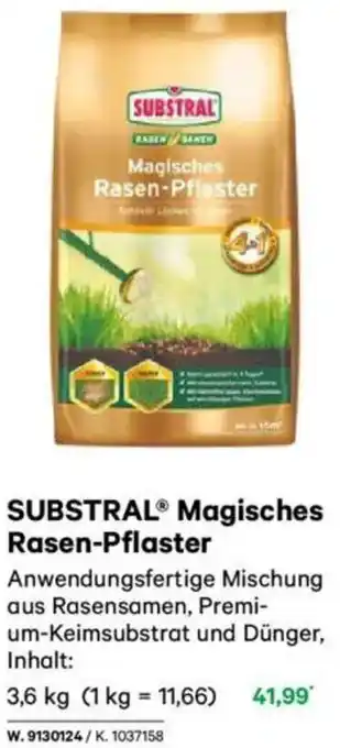 Lagerhaus SUBSTRAL Magisches Rasen-Pflaster Angebot