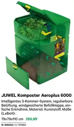 Lagerhaus JUWEL Komposter Aeroplus 6000 Angebot