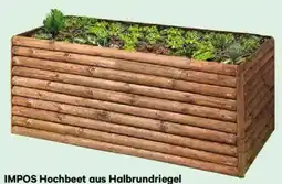 Lagerhaus IMPOS Hochbeet aus Halbrundriegel Angebot