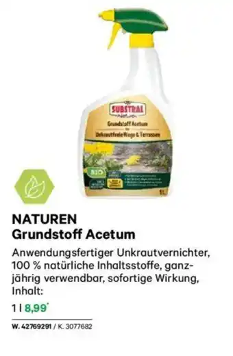 Lagerhaus NATUREN Grundstoff Acetum Angebot