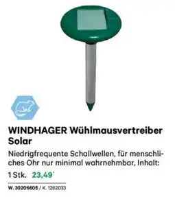 Lagerhaus WINDHAGER Wühlmausvertreiber Solar Angebot