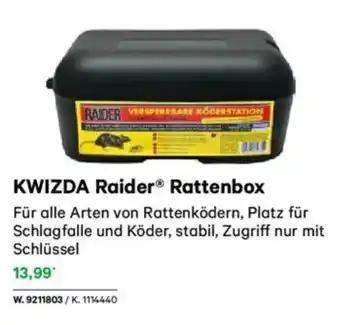 Lagerhaus KWIZDA Raider Rattenbox Angebot