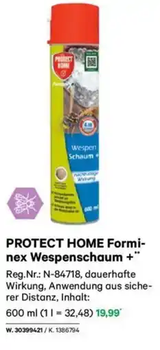 Lagerhaus PROTECT HOME Formi- nex Wespenschaum Angebot