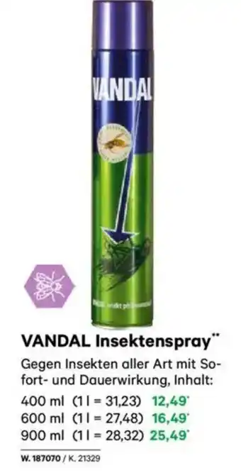 Lagerhaus VANDAL Insektenspray Angebot