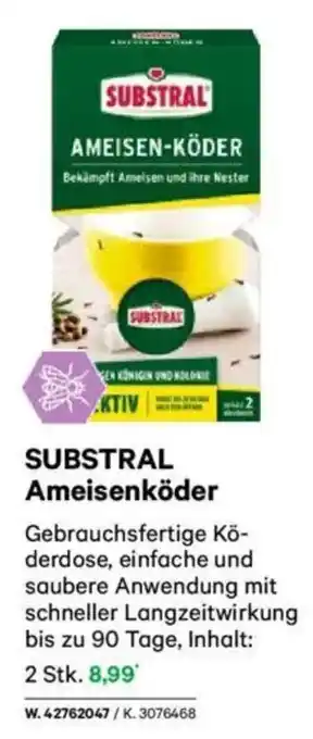 Lagerhaus SUBSTRAL Ameisenköder Angebot