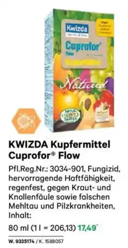 Lagerhaus KWIZDA Kupfermittel Cuprofor Flow Angebot