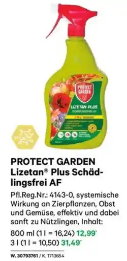 Lagerhaus PROTECT GARDEN Lizetan Plus Schäd- lingsfrei AF Angebot