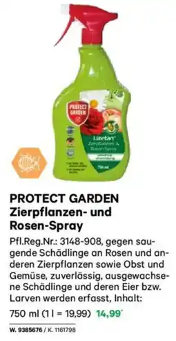 Lagerhaus PROTECT GARDEN Zierpflanzen- und Rosen-Spray Angebot