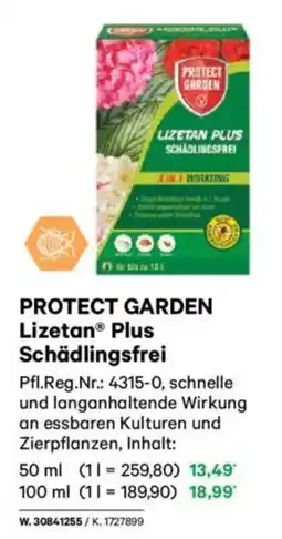 Lagerhaus PROTECT GARDEN Lizetan Plus Schädlingsfrei Angebot