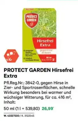 Lagerhaus PROTECT GARDEN Hirsefrei Extra Angebot