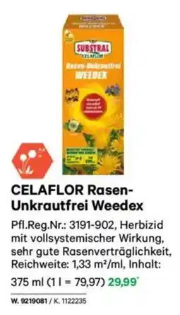 Lagerhaus CELAFLOR Rasen- Unkrautfrei Weedex Angebot