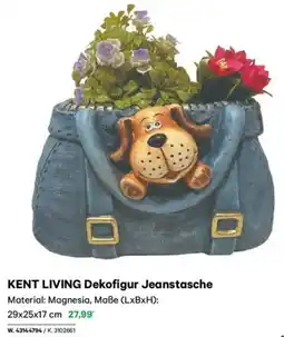 Lagerhaus KENT LIVING Dekofigur Jeanstasche Angebot