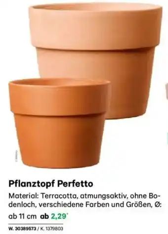 Lagerhaus Pflanztopf Perfetto Angebot