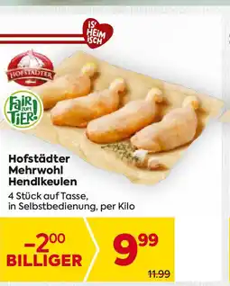 Billa Hofstädter Mehrwohl Hendlkeulen Angebot