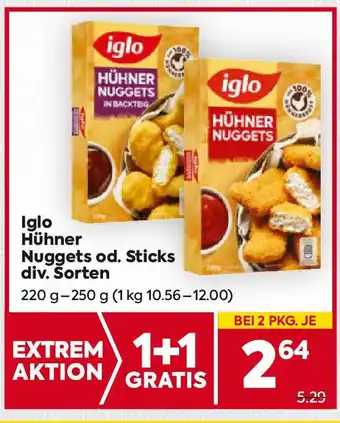 Billa HÜHNER NUGGETS Angebot