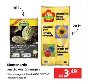 Pagro Diskont Blumenerde Angebot