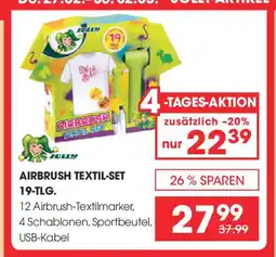 Libro Airbrush textil set Angebot