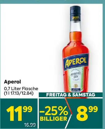 Billa Aperol Angebot