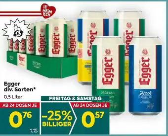 Billa Egger div. Sorten Angebot