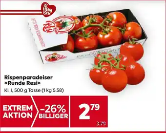 Billa Rispenparadeiser Runde Resi Angebot