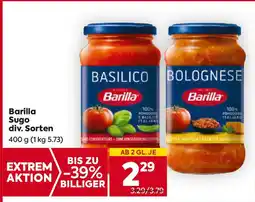 Billa Barilla Sugo div. Sorten Angebot