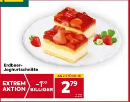 Billa Erdbeer- Joghurtschnitte Angebot