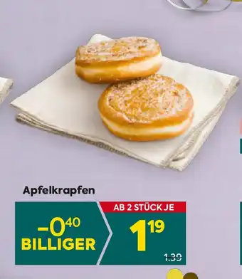 Billa Apfelkrapfen Angebot