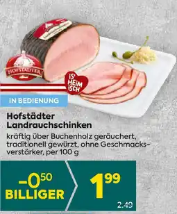 Billa Hofstädter Landrauchschinken Angebot