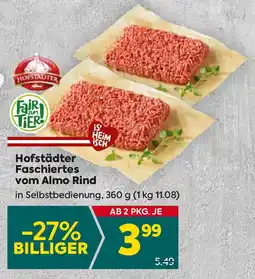 Billa Hofstädter Faschiertes vom Almo Rind Angebot