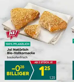 Billa Ja! Natürlich BioVollkornecke Angebot