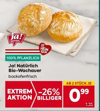 Billa Ja Natürlich BioWachauer Angebot