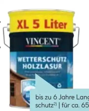 Hellweg Vincent Wetterschutz-Holzlasur Angebot