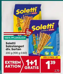 Billa Soletti Salzstangerl Angebot