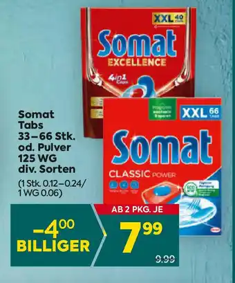 Billa Somat Tabs Angebot