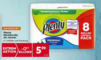 Billa Plenty Küchenrolle Angebot