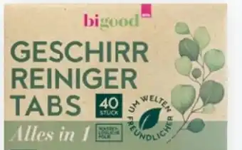 Bipa bi good Geschirr-Reiniger-Tabs Angebot