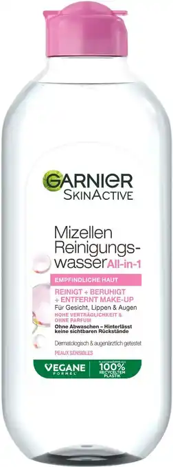 dm Garnier SkinActive Mizellen Reinigungswasser Angebot