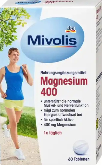 dm Mivolis Magnesium Dragees 400 Angebot