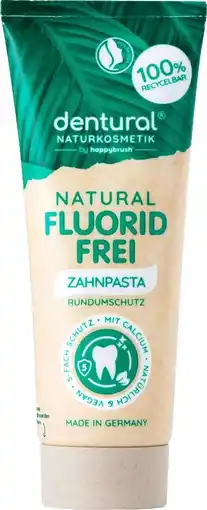 dm dentural Zahnpasta Natural fluoridfrei Angebot