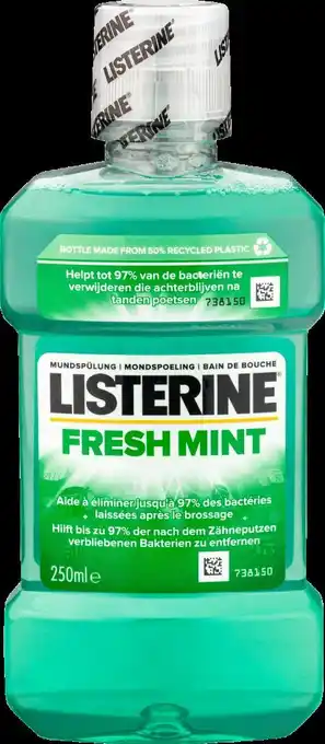 dm Listerine Mundspülung Fresh Mint Angebot