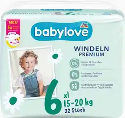 dm Babylove Premium-Windeln Angebot