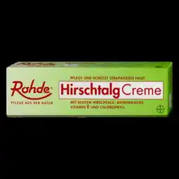 dm Rohde Hirschtalg Creme Angebot