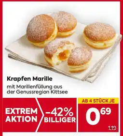 Billa Krapfen Marille Angebot