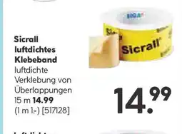 Hellweg Sicrall luftdichtes klebeband Angebot