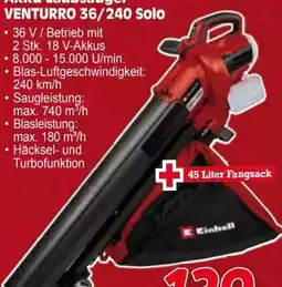 Zgonc Einhell Akku-Laubsauger Venturro 36/240 Solo Angebot