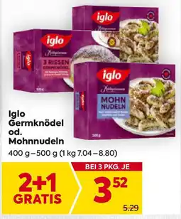 Billa MOHN NUDELN Angebot