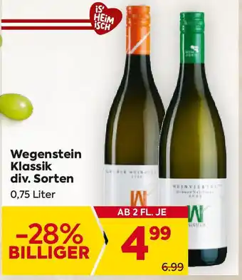 Billa Wegenstein Klassik Angebot